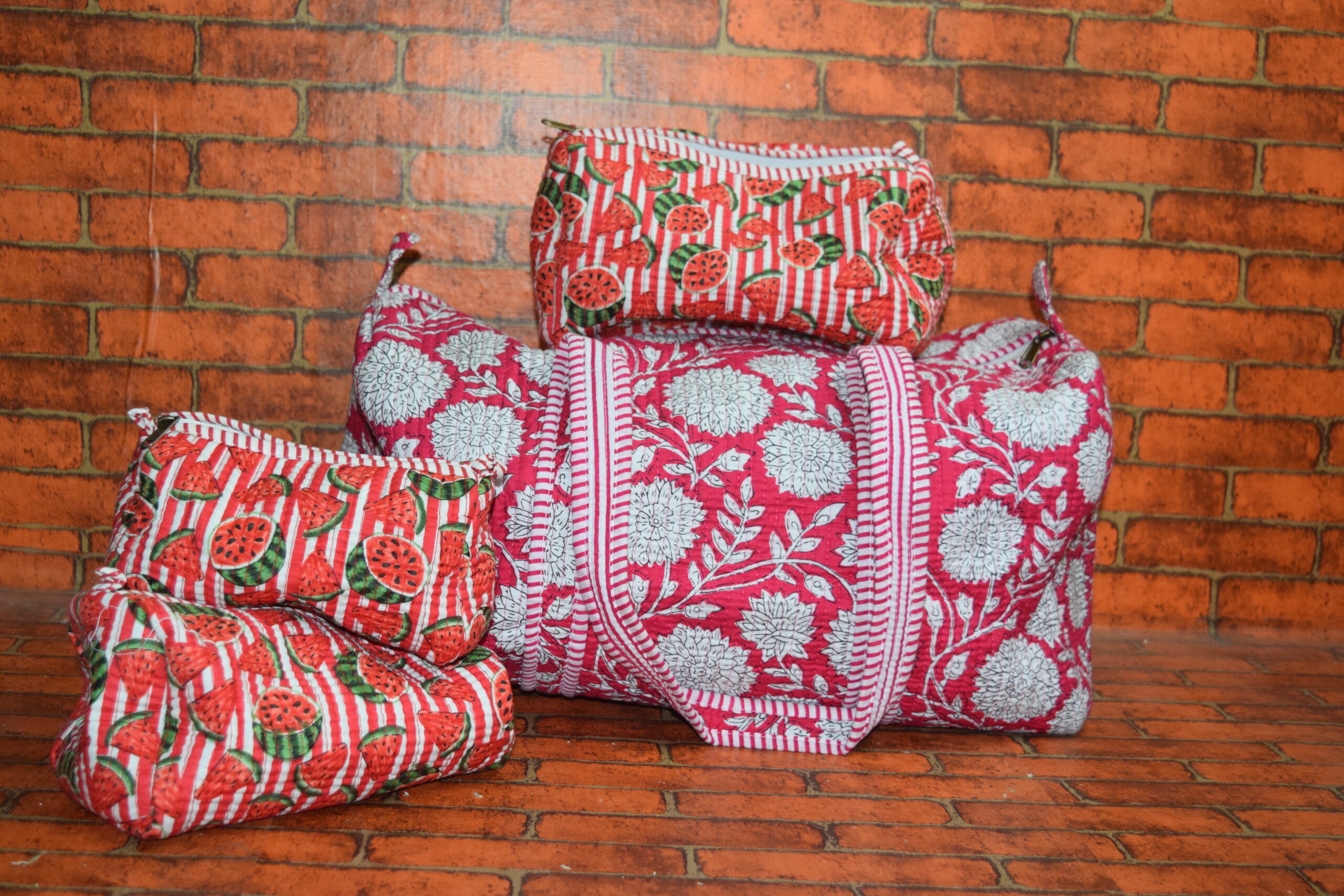 Duffle Totes+3 in 1 Vanity pouch