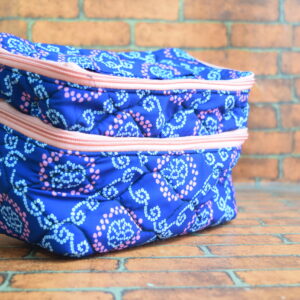 Double decker Vanity pouch